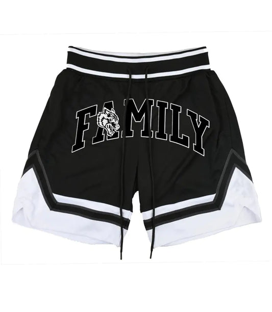 Men's Quick-Dry Stretch Athletic Basketball Shorts